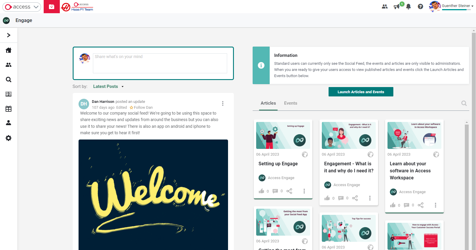 screenshot of Access PeopleHR